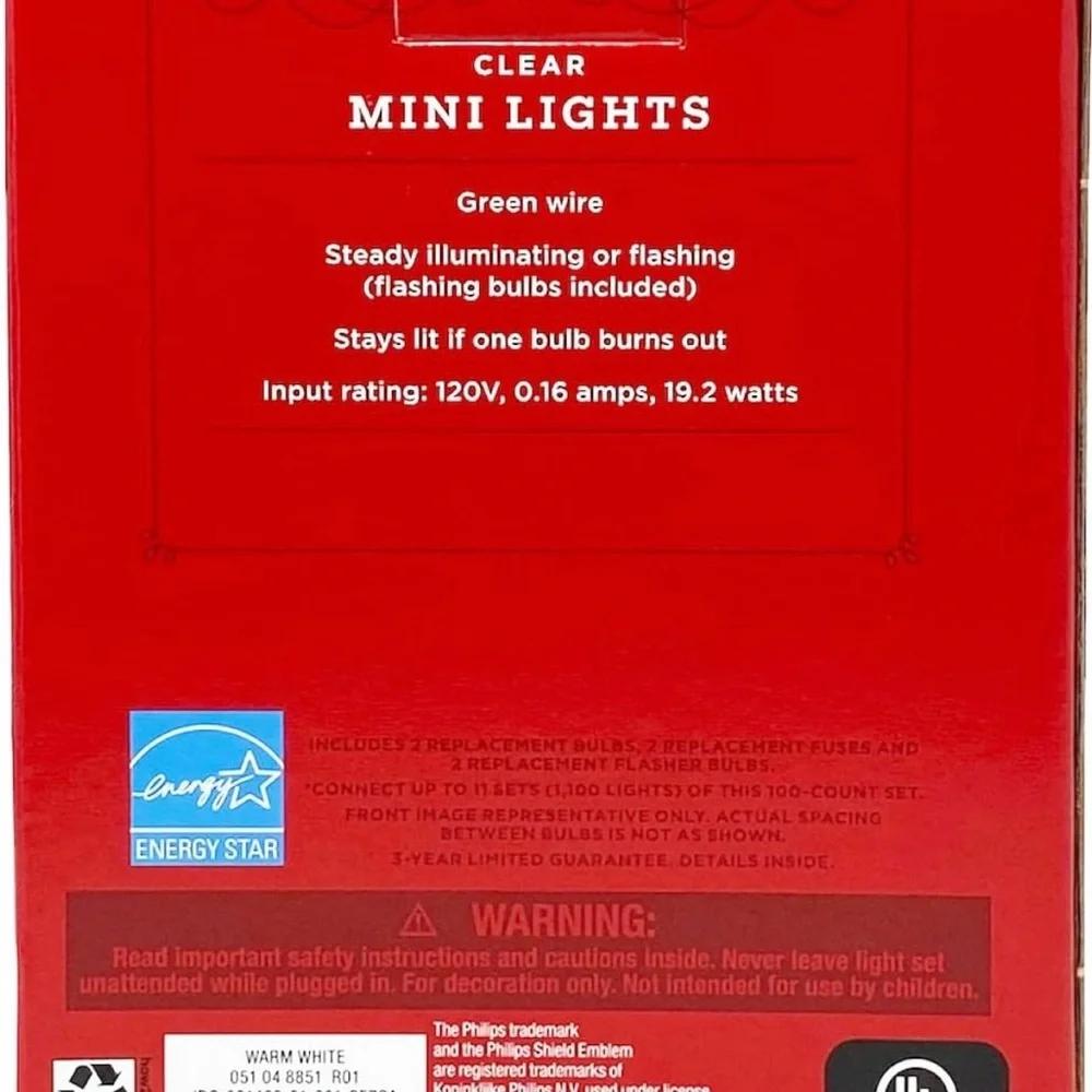 Wonderland Mini Multicolor Incandescent Lights - 100